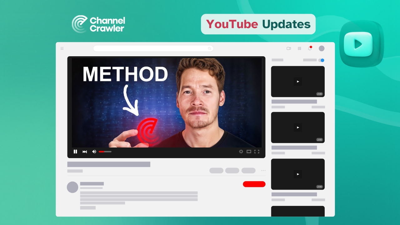 YouTube outreach updates